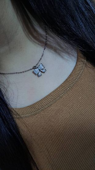 تصویر  🎀 گردنبند پاپیون 🎀