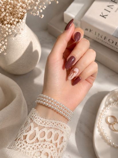 تصویر  بنگل چند لاین مروارید جواهری کد 3